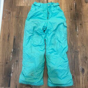 Columbia Sportswear Kids Youth M Teal Snow Pants